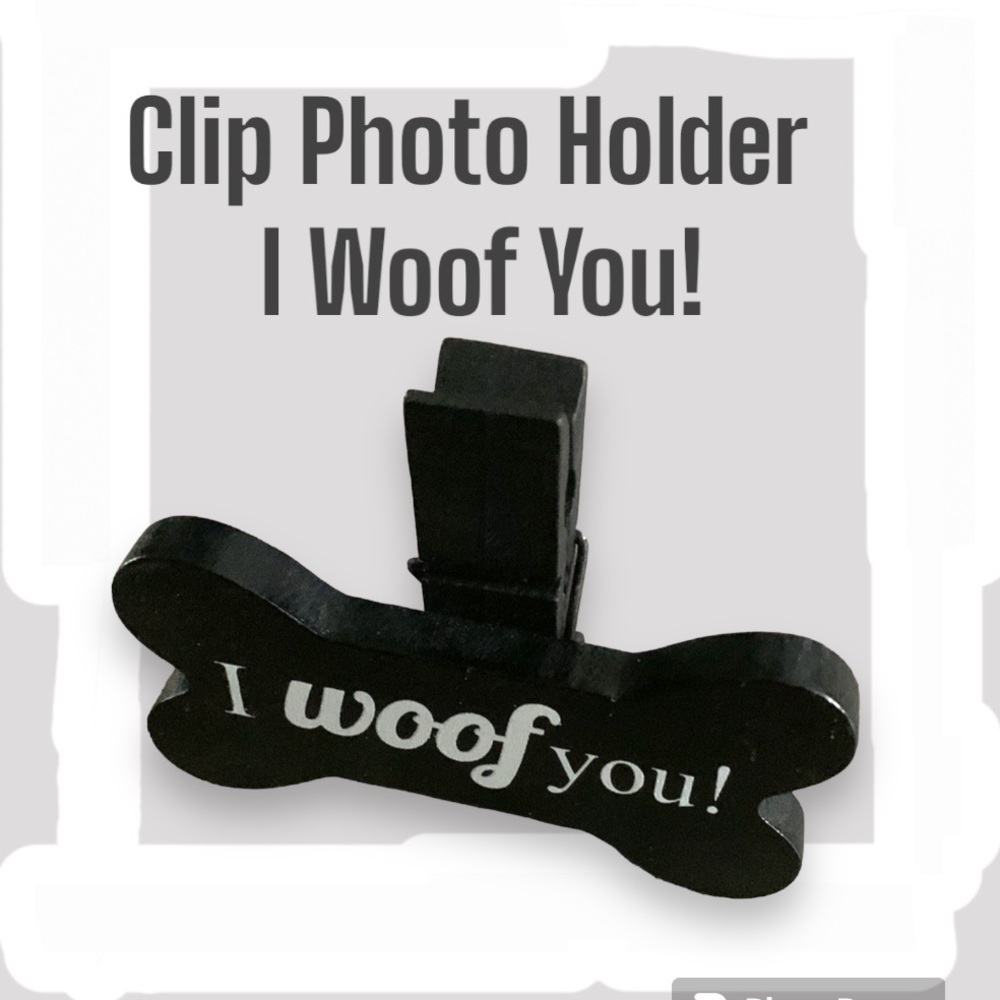 I Woof You Photo Holder